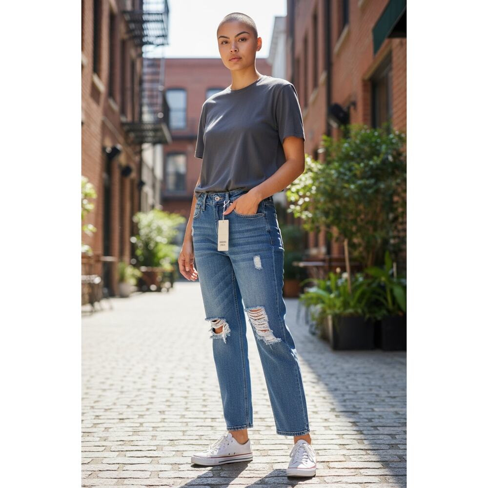 Hammer Jeans High wasted distressed Size 0